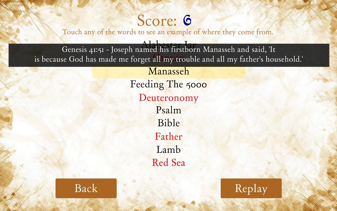 Hosanna: Guess His Word