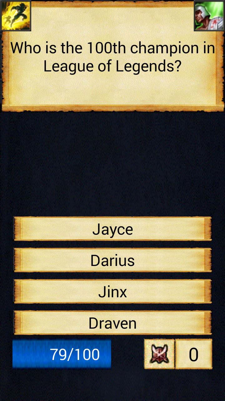 Quiz for LoL with RP Rewards