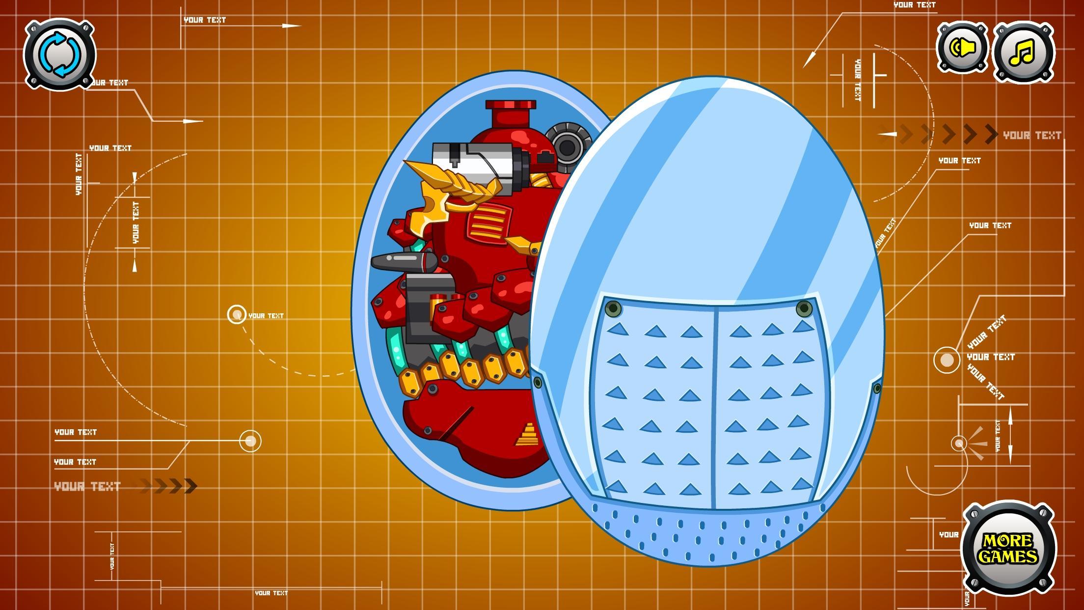 Steel Dino Toy : Triceratops