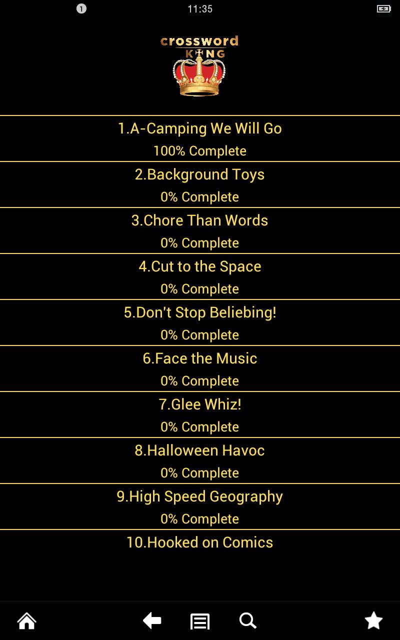 Kids Crossword Puzzles FREE