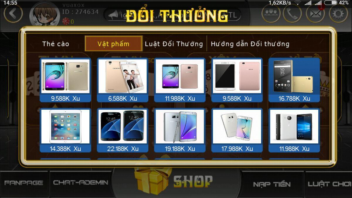 Danh bai doi thuong rikgamevip