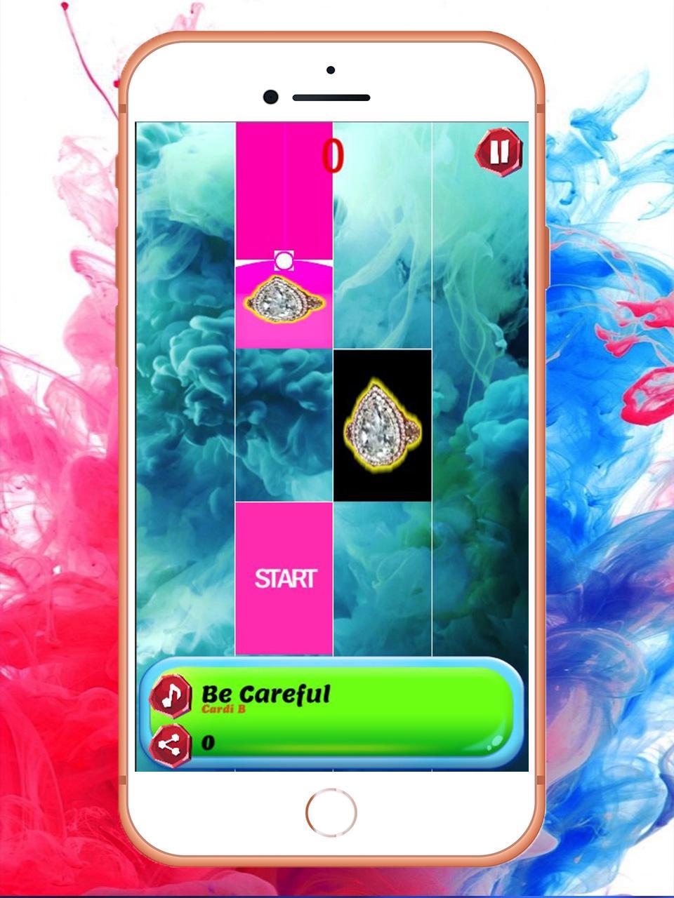 Best CARDI B Tap Tiles Piano