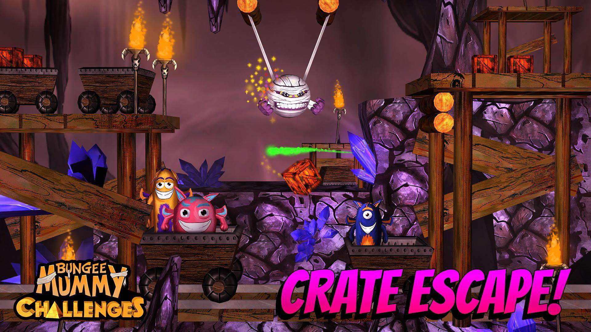 Bungee Mummy: Challenges