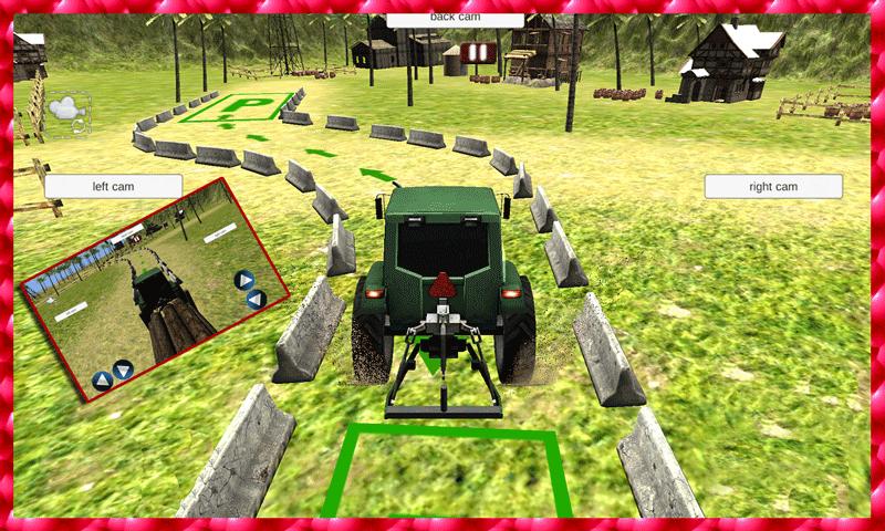 Cargo Log Truck Driver Offroad