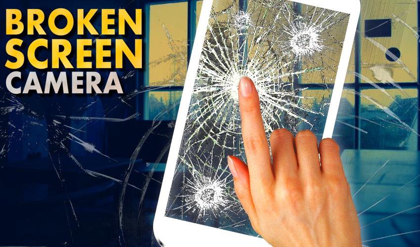Broken Screen Camera Joke