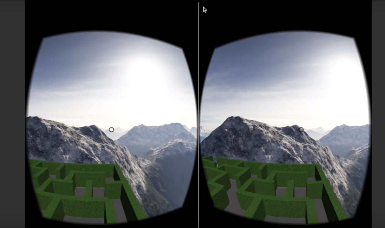 Maze Play (VR 3D Game)