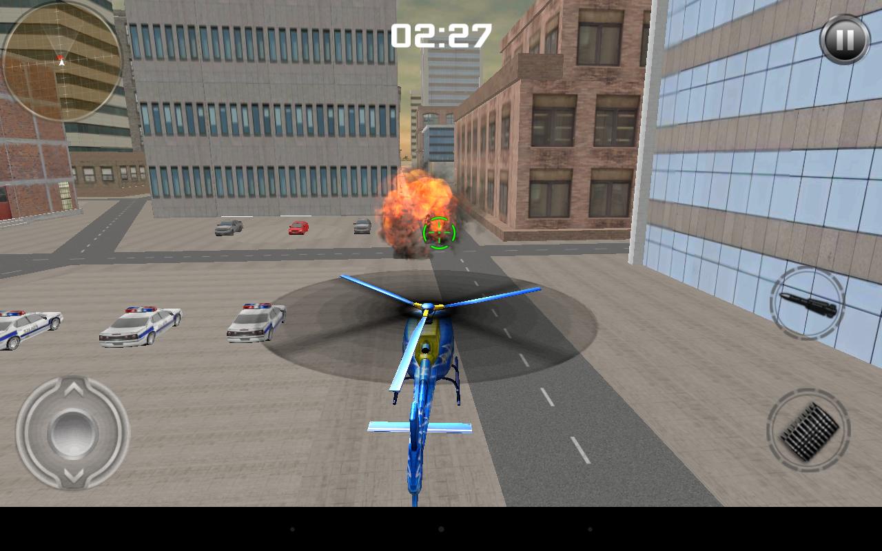 Helicopter Shooter Moto Chase