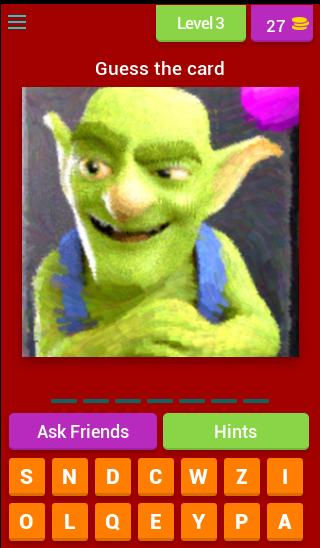 Quiz CR card - Blur Pics