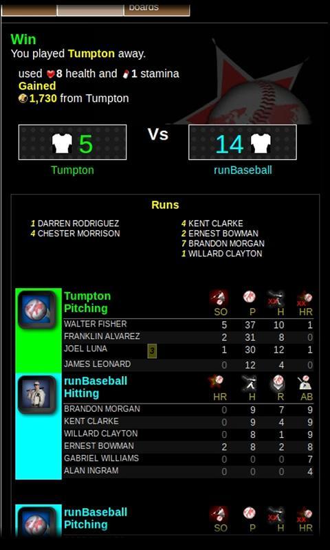 run Baseball Manager