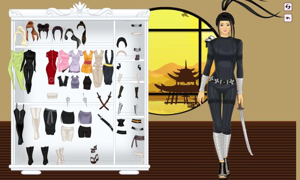Ninja Girl DressUp