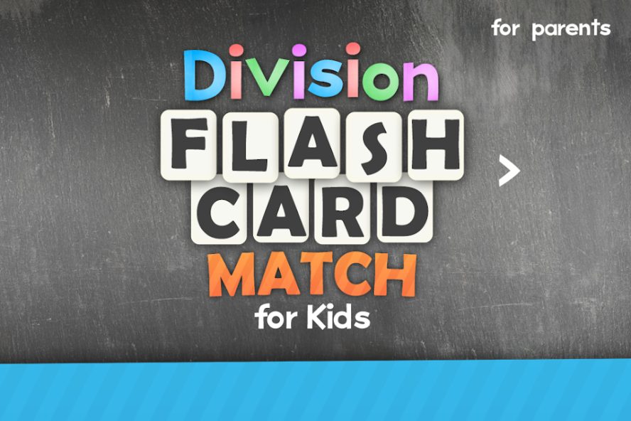 Division Flashcard Match Games
