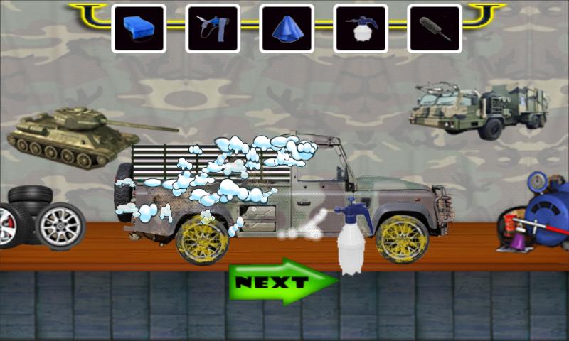 Military Truck Wash