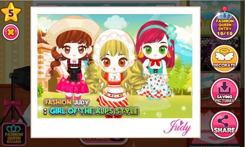 Fashion Judy: Girl Of The Alps