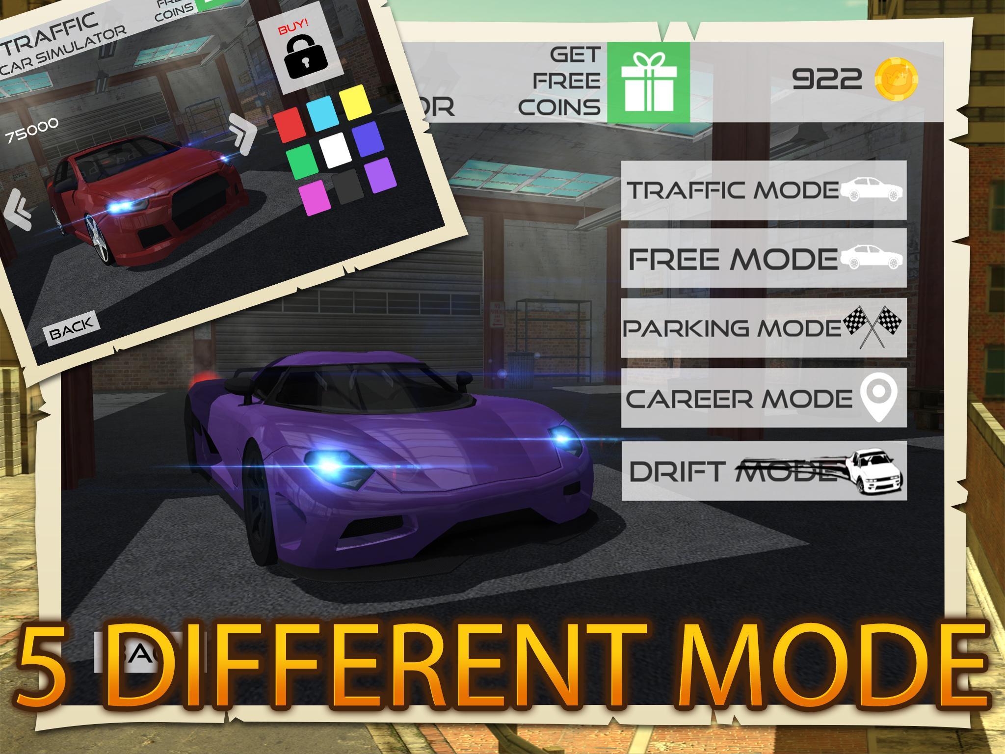 Asphalt City Traffic Drive