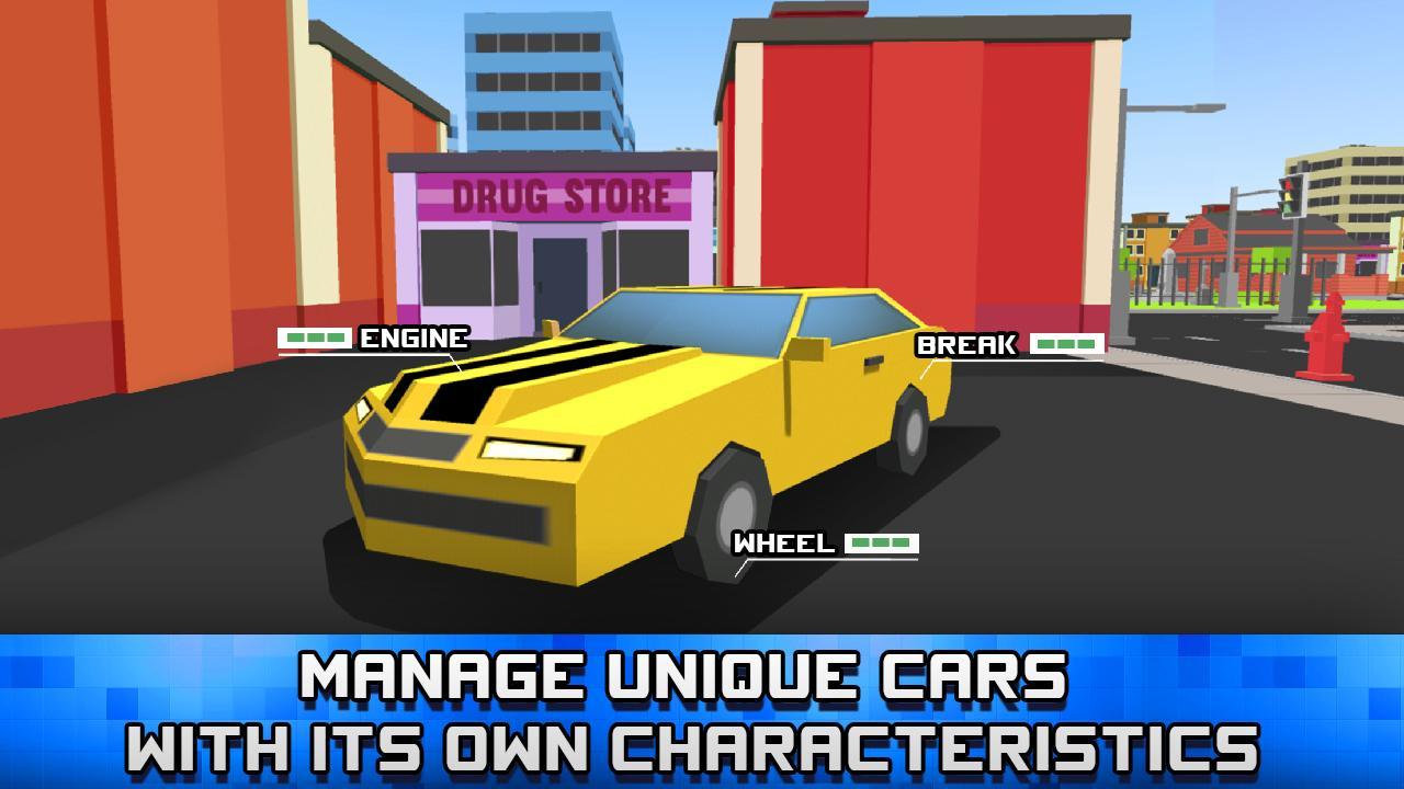 Blocky Highway: Avoid Commute