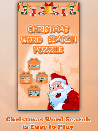 Christmas Word Search Puzzle