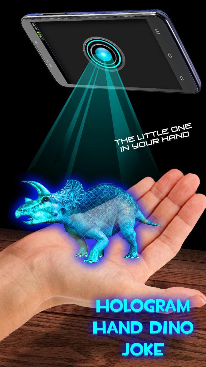Hologram Hand Dino Joke