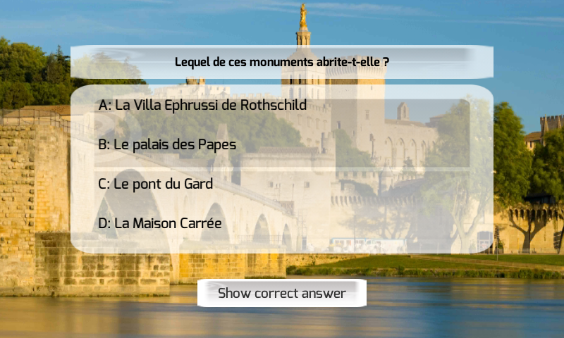 France Quiz Extension