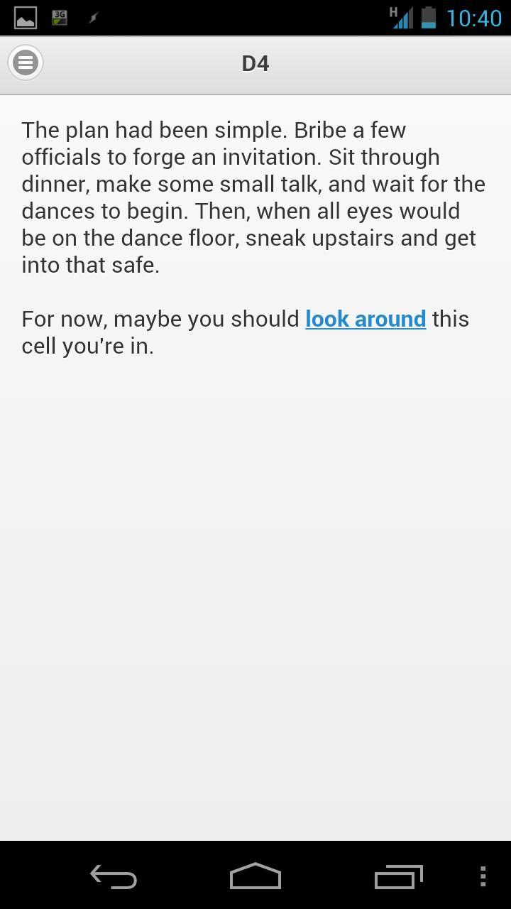 D4: A Rogue Twine Game