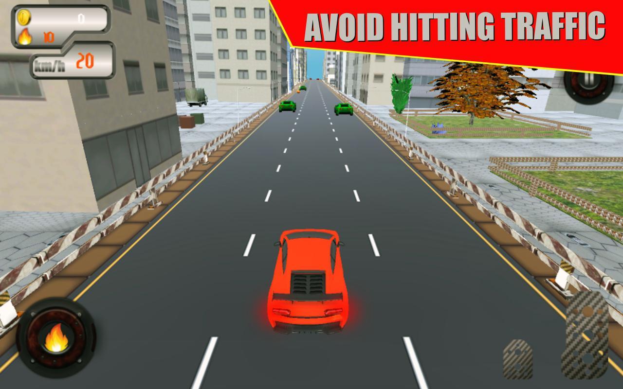 Highway Car Traffic Race - 3D