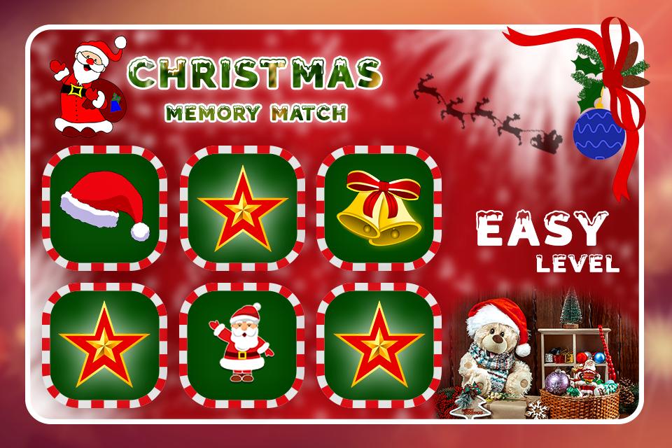 Merry Christmas Memory Match G