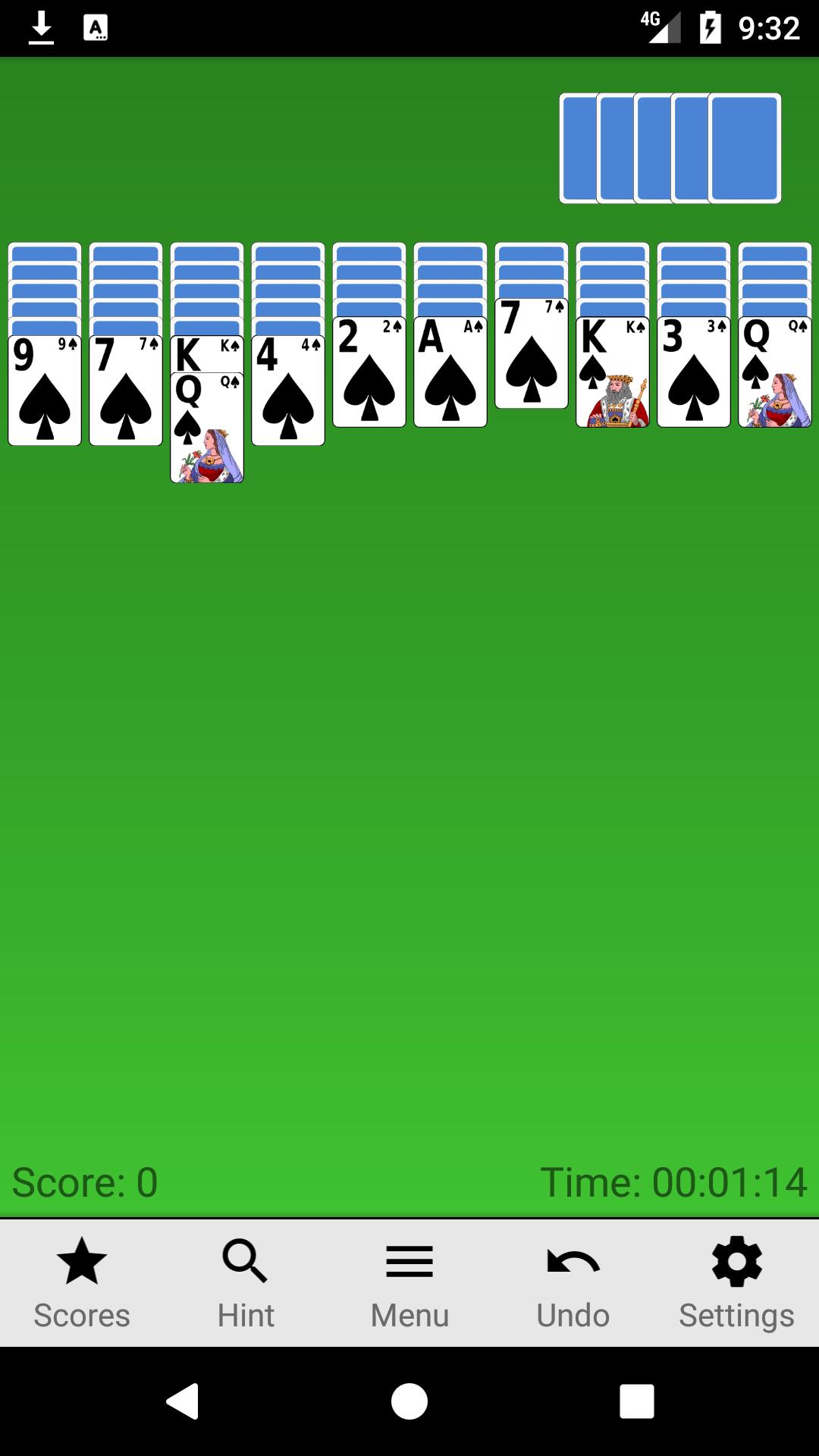 Solitaire card games free classic 14 in 1klondike