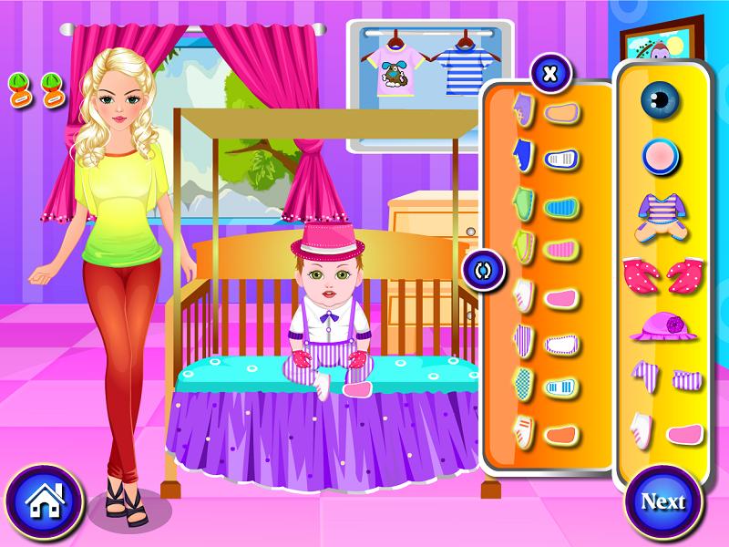 Newborn fashion baby games