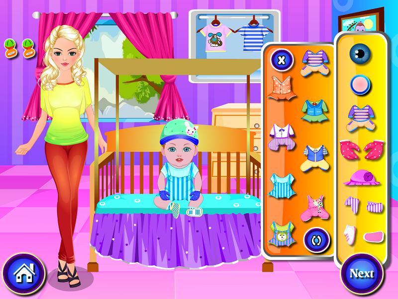 Newborn fashion baby games