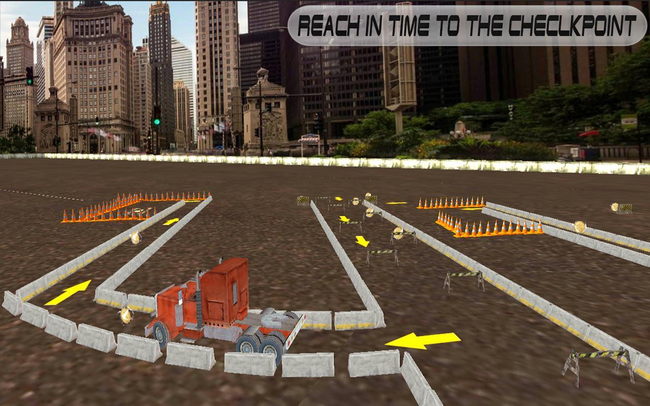 Euro 3D Truck Parking  Sim