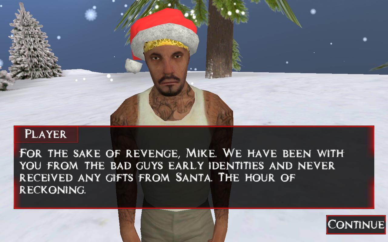 No Gift Santa Gang Revenge
