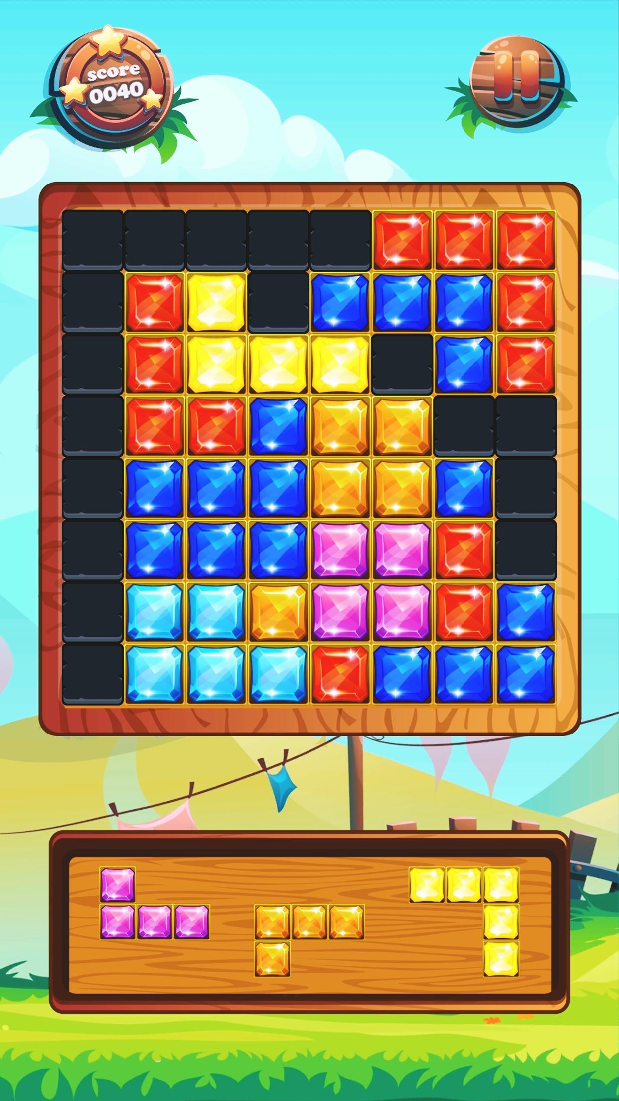 Puzzle Block Jewels Game 2018