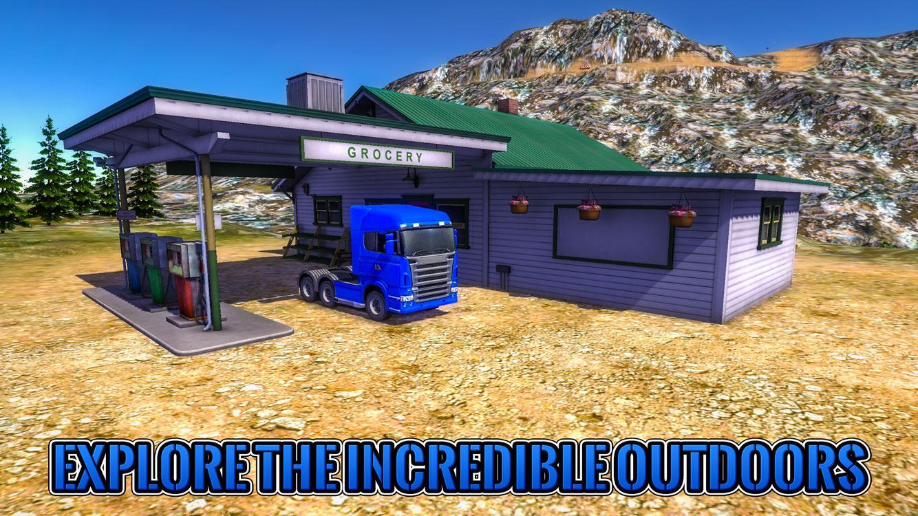 Cargo Trailer Transport Truck