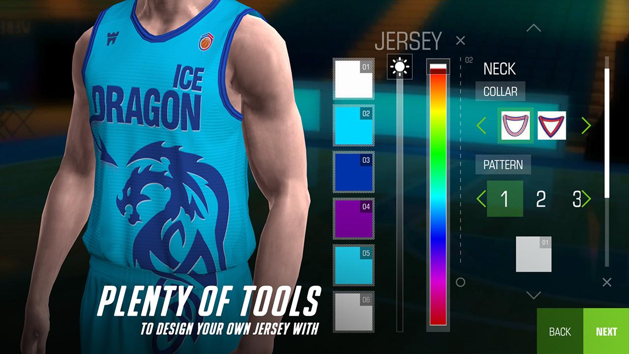 Basketball Jersey Editor - My Basketball Team