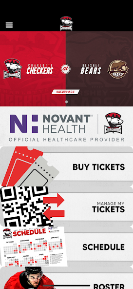 Charlotte Checkers App