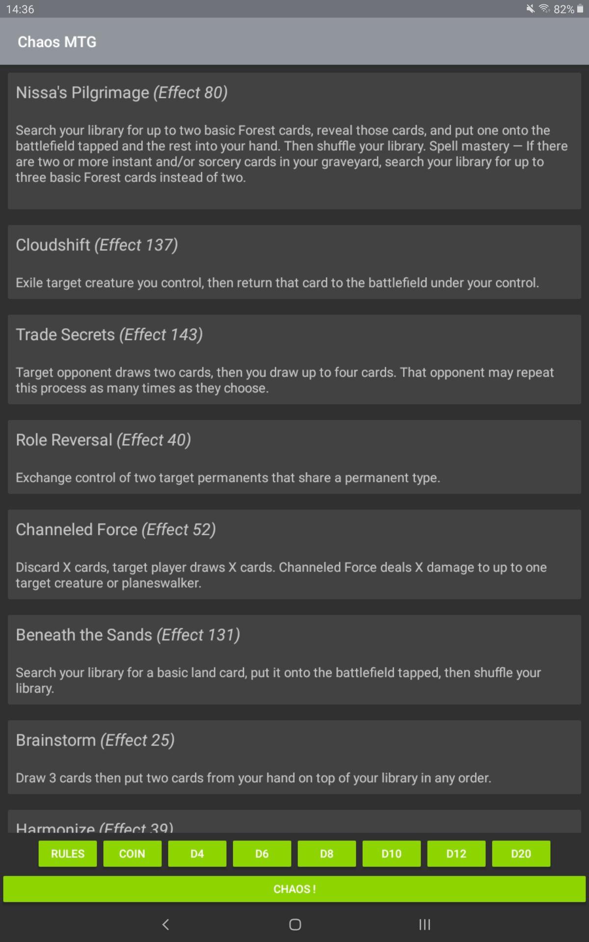 Chaos MTG