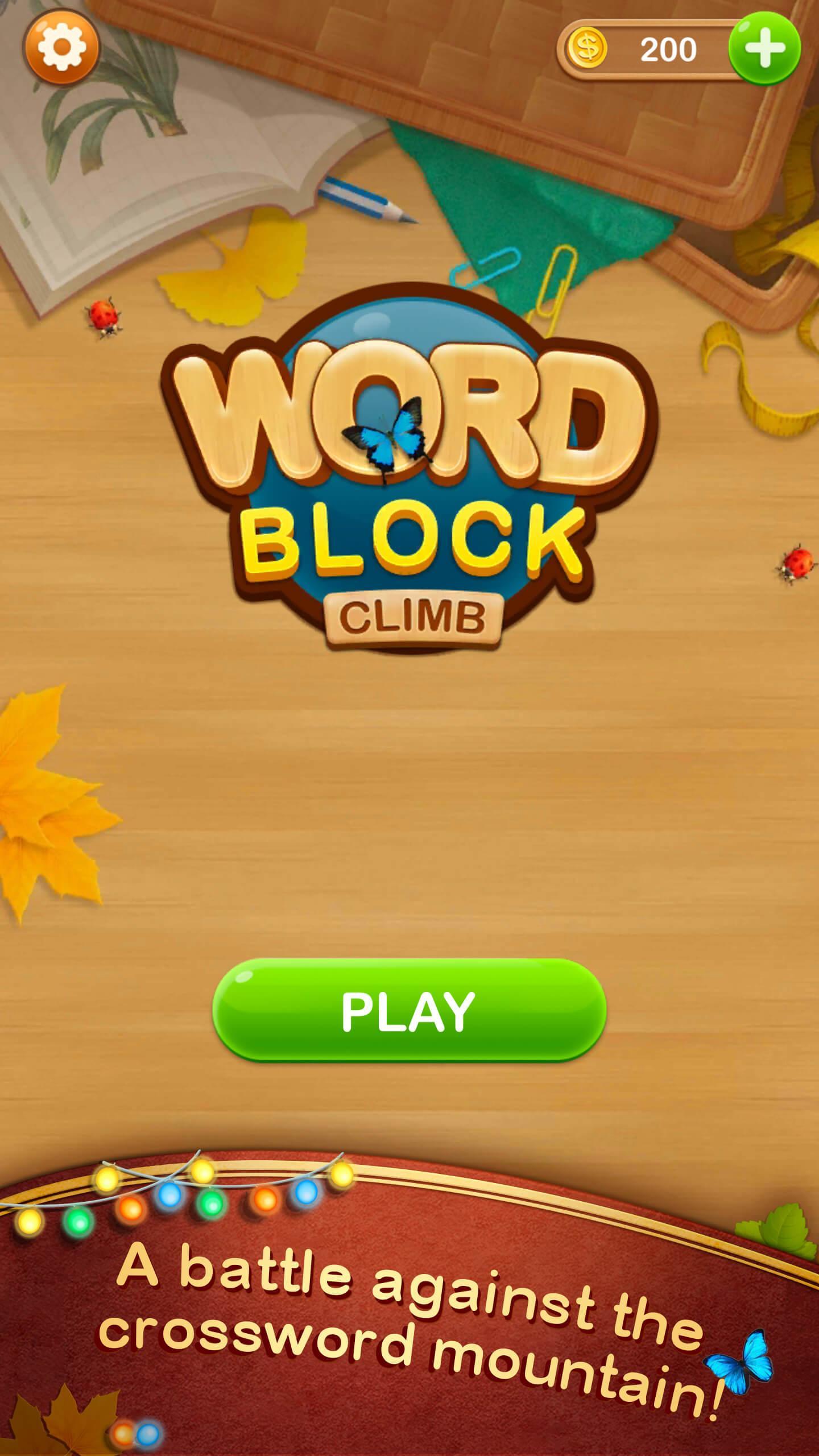 Word Block Climb