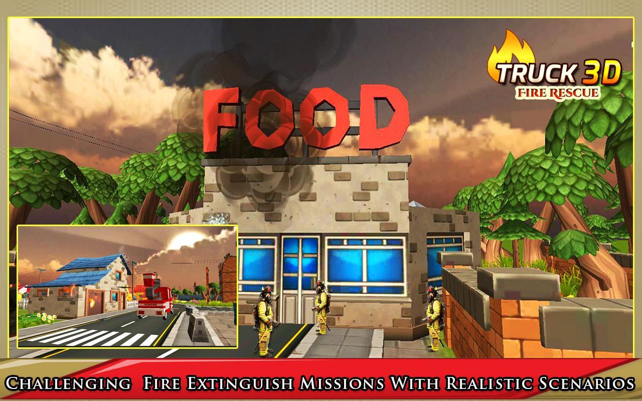 Emergency Alert Fire Truck