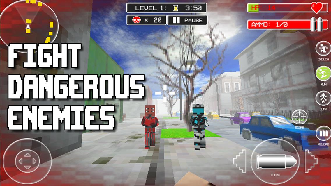 Block Gun 3D Battle Royale