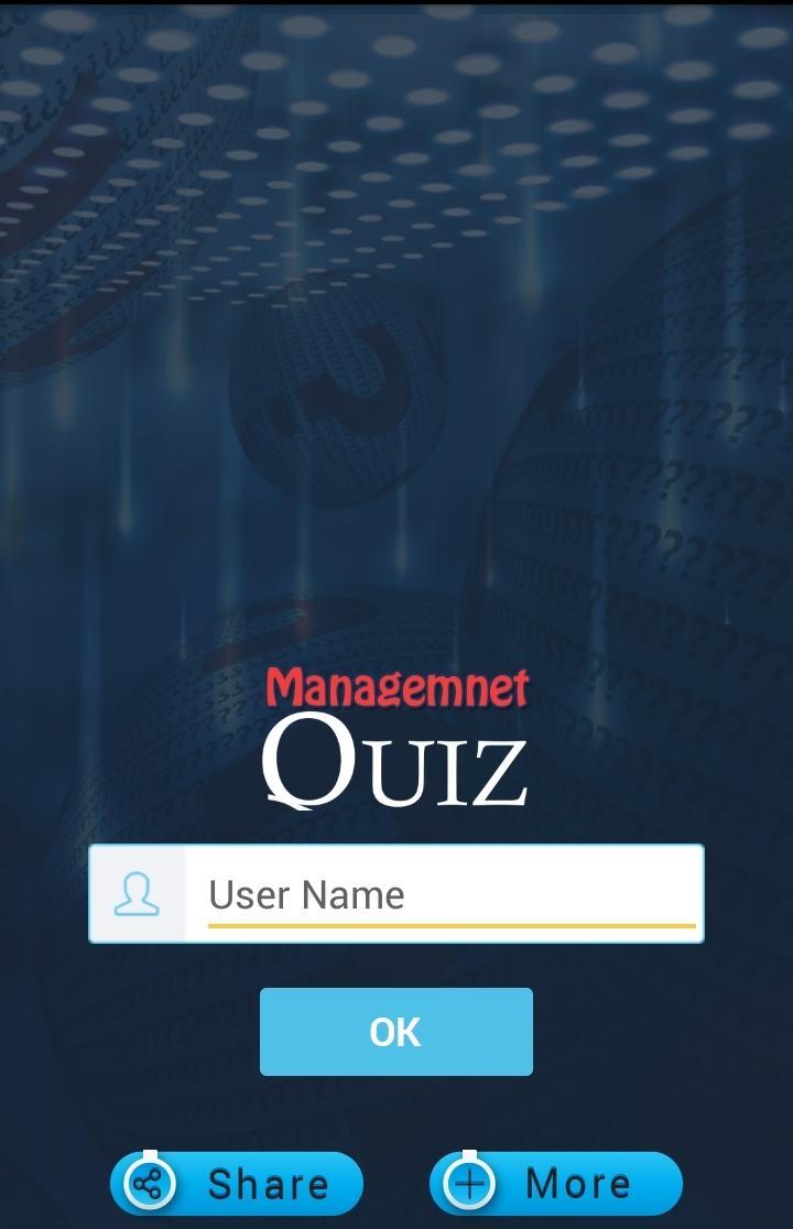 Management Quiz
