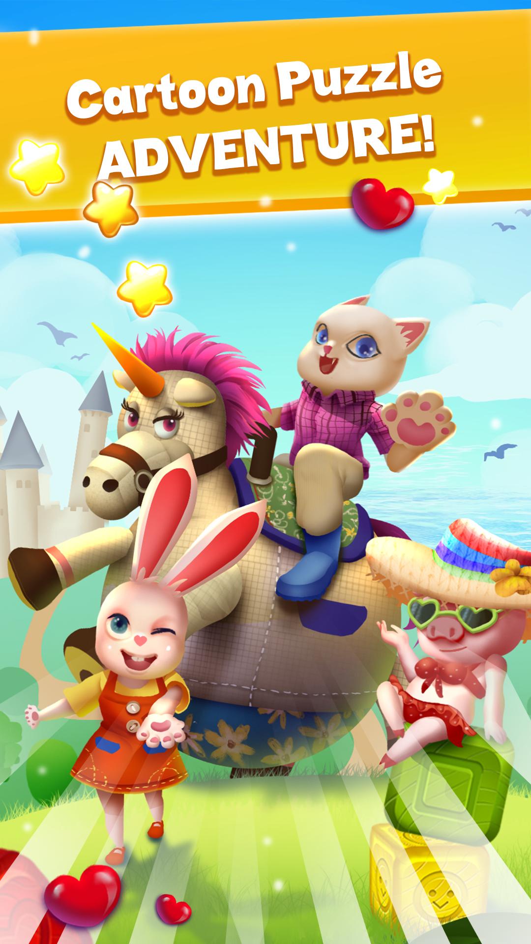 Toys Blast: Collapse Toon Crush