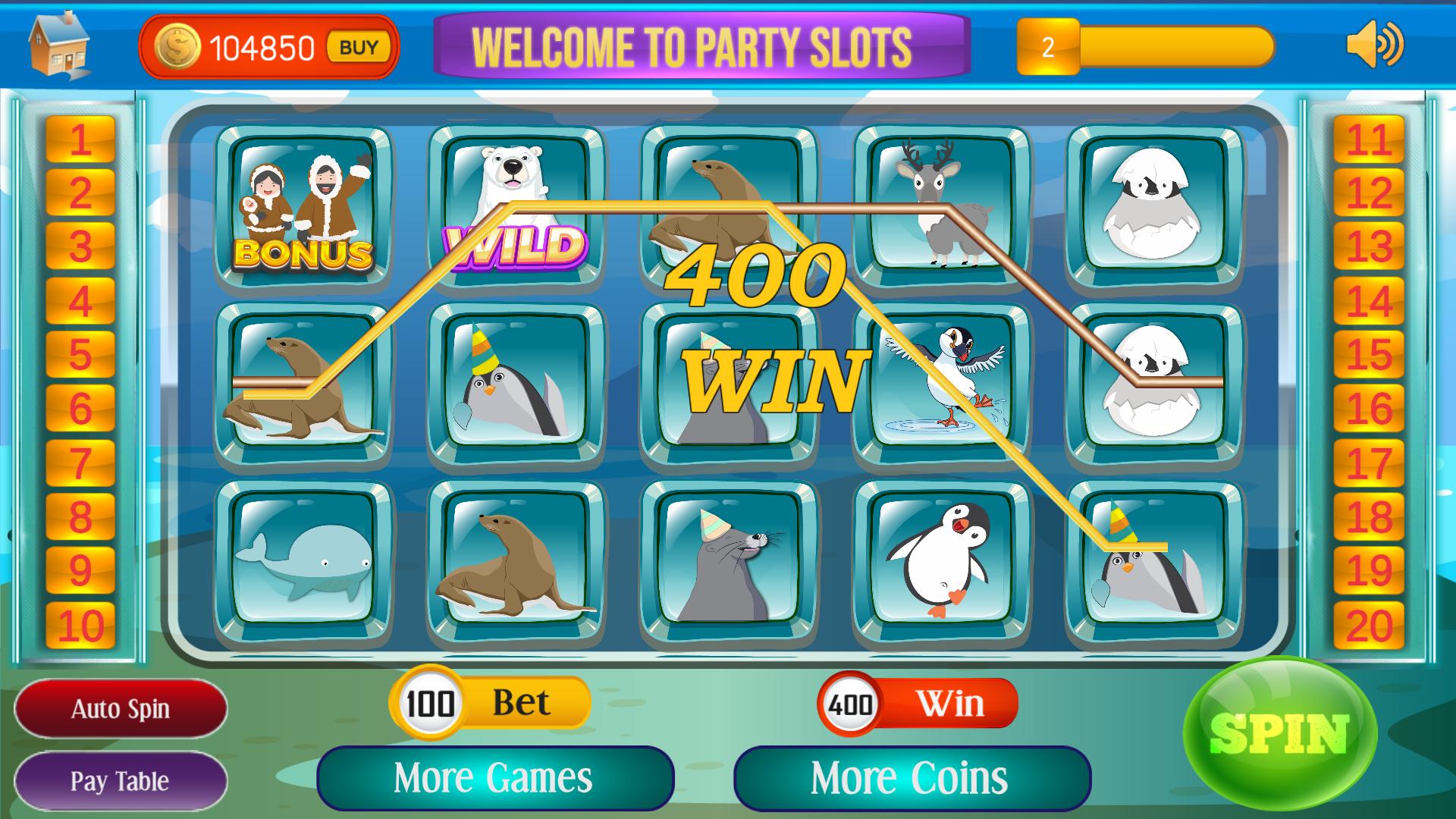 Frozen Penguin Slots Casino