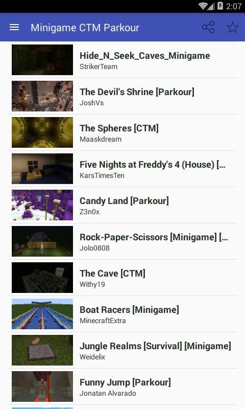 Maps for Minecraft PE Launcher