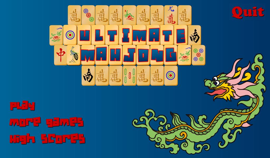 Ultimate Mahjong Actually Free