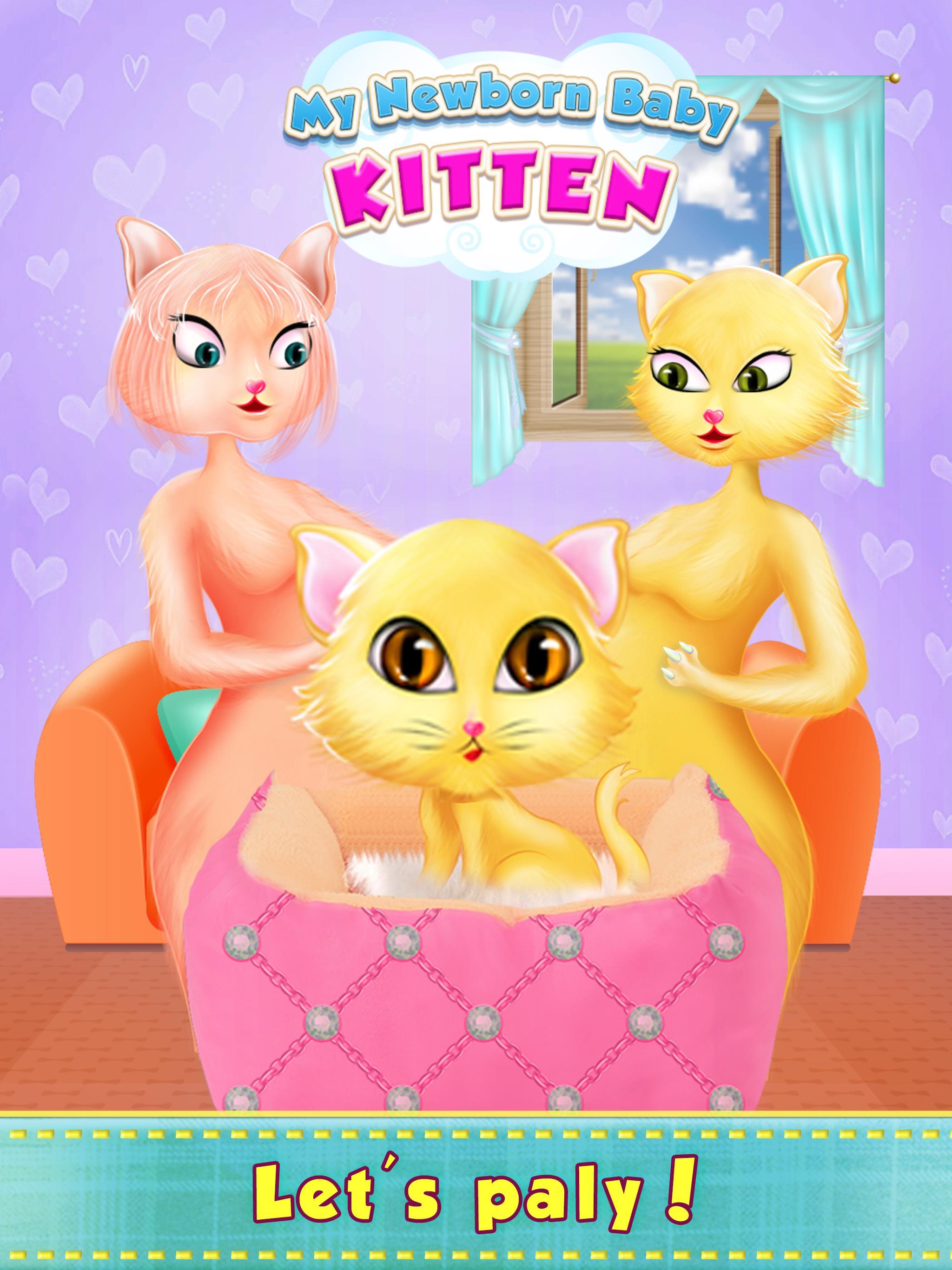 My Newborn Baby Kitten Games