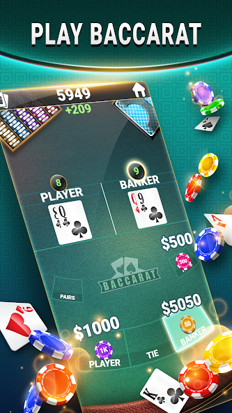 Blackjack & Baccarat