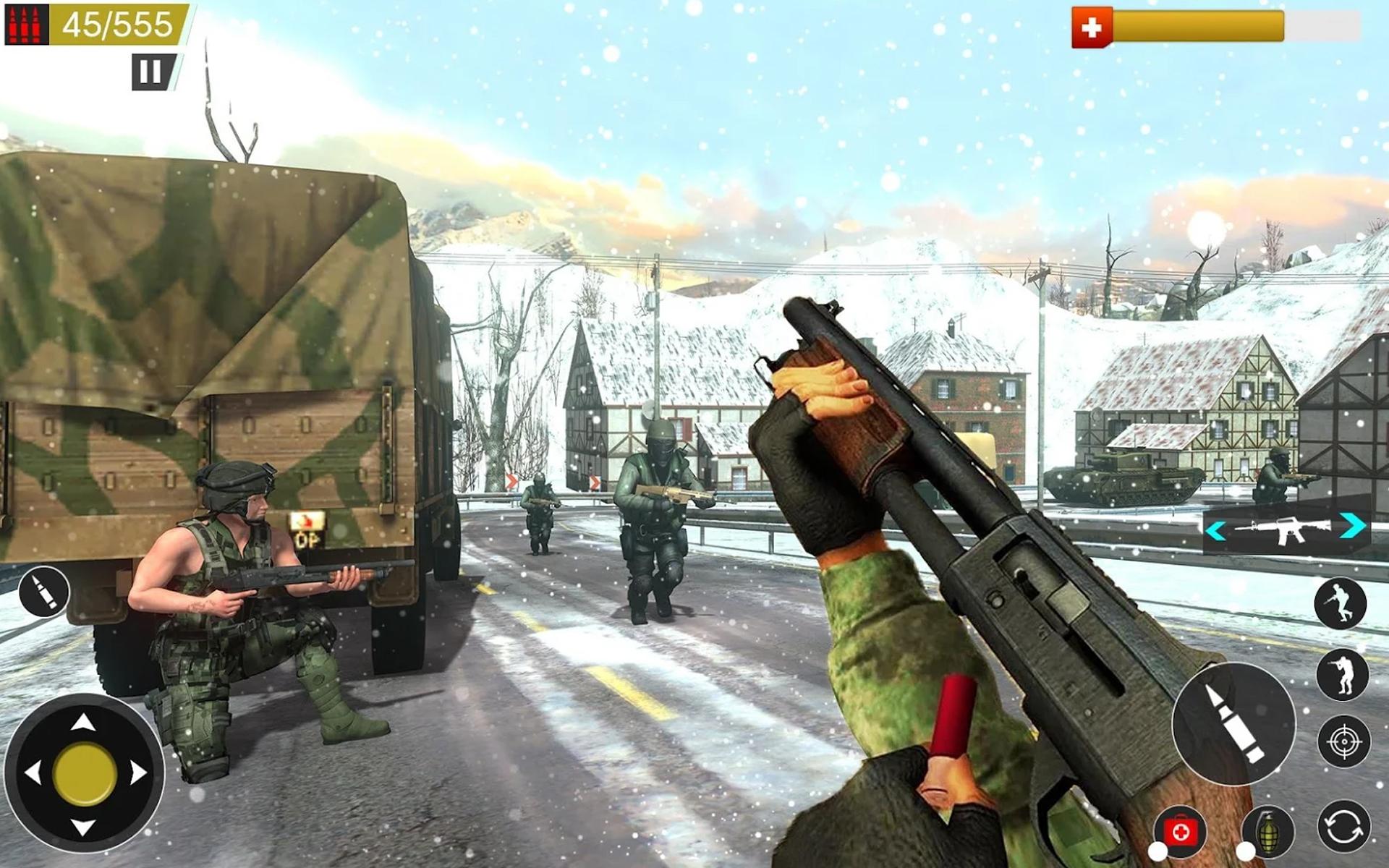World War 2 Gun Shooting Games