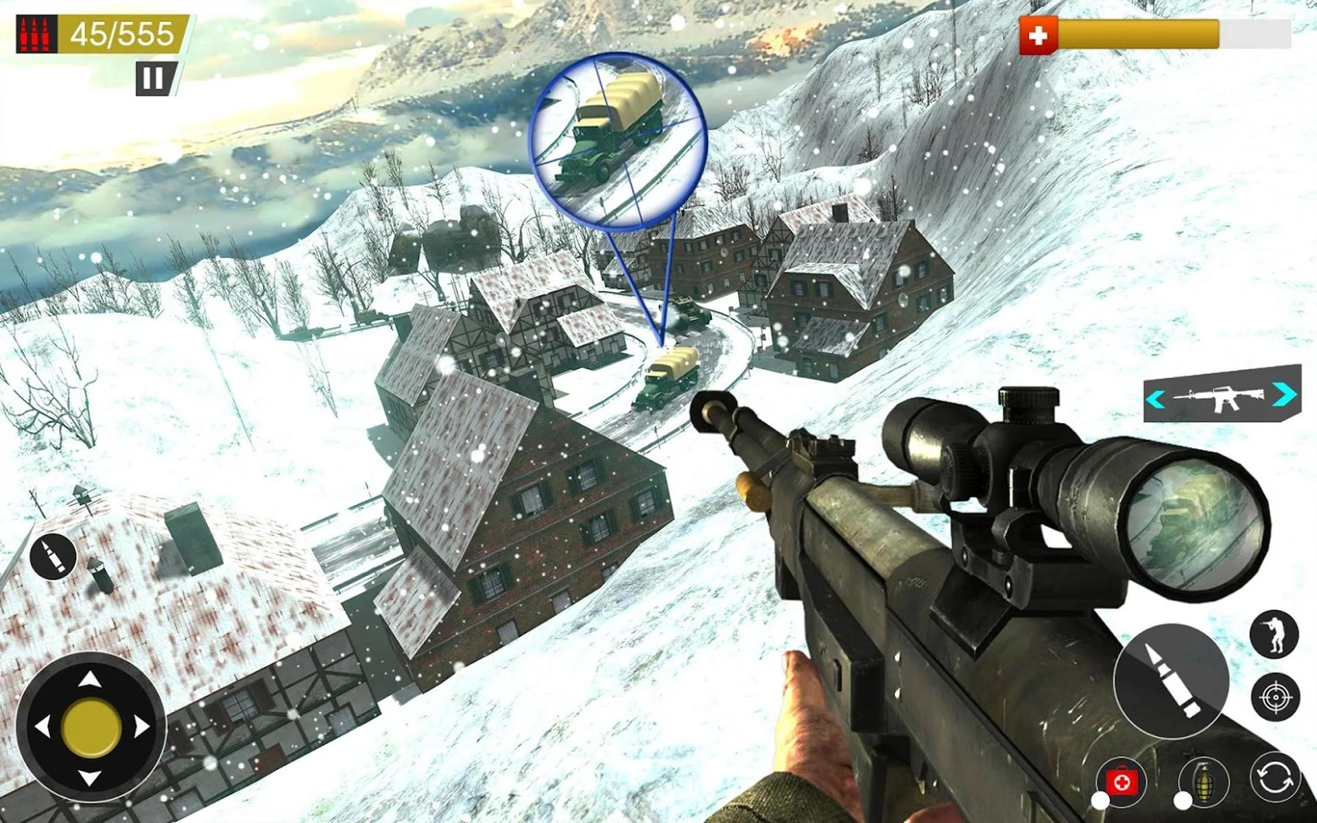 World War 2 Gun Shooting Games