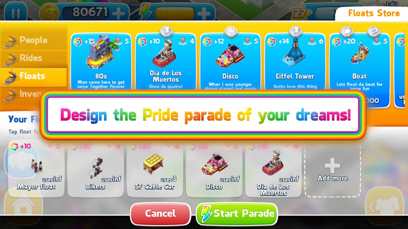 QutieLife - LGBTQ City Building Social Sim Game